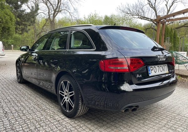 Audi A4 cena 33900 przebieg: 255366, rok produkcji 2010 z Poznań małe 22